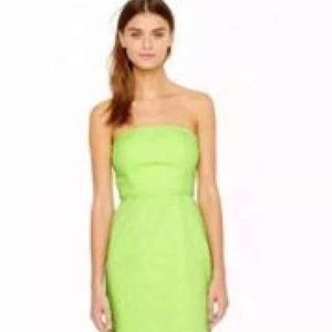 J. CrEw LimE GrEen 💯 % SilK DreSs